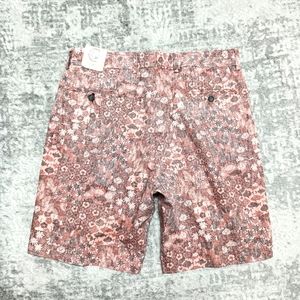 Charleston Khakis Men's Fish and Ferns  Burgundy green Size 36